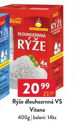 Qanto Vitana rýže dlouhozrnná nabídka