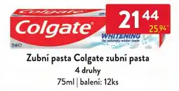 Qanto Colgate zubní pasta nabídka