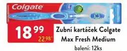 Qanto Colgate zubní kartáček max fresh medium nabídka
