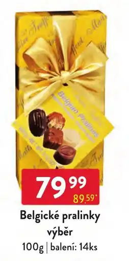 Qanto Belgické pralinky výběr nabídka