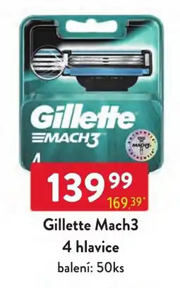 Qanto Gillette Mach3 nabídka