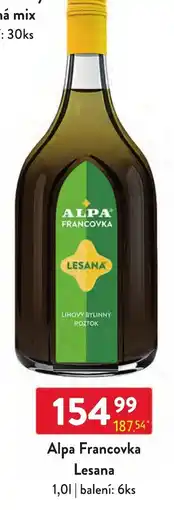 Qanto Alpa Francovka Lesana nabídka