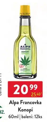 Qanto Alpa Francovka Konopí nabídka