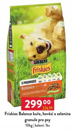 Qanto Friskies Balance kuře, hovězí a zelenina nabídka