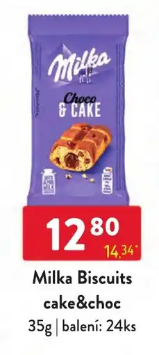 Qanto Milka biscuits cake&choc nabídka