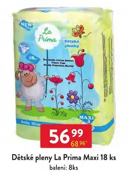 Qanto La Prima Dětské pleny Maxi nabídka