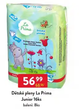 Qanto La Prima Dětské pleny Junior nabídka