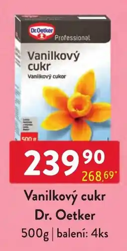 Qanto Dr. Oetker Vanilkový cukr nabídka