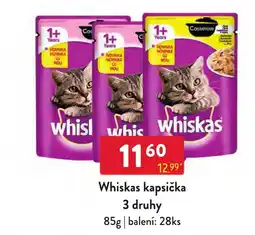 Qanto Whiskas kapsička nabídka