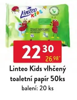 Qanto Linteo Kids vlhčený toaletní papír nabídka