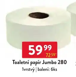 Qanto Toaletní papír Jumbo 280 nabídka
