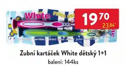 Qanto White zubní kartáček dětský nabídka