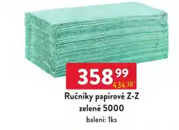 Qanto Ručníky papírové z-z zelené nabídka