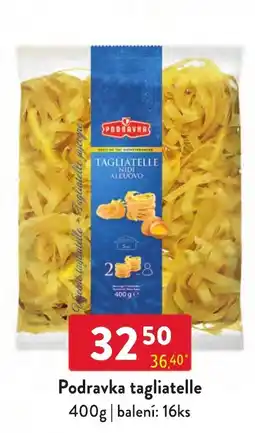 Qanto Podravka tagliatelle nabídka