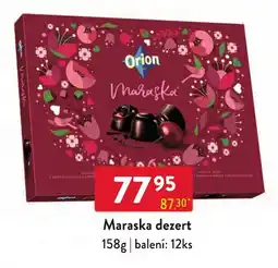 Qanto Orion maraska dezert nabídka