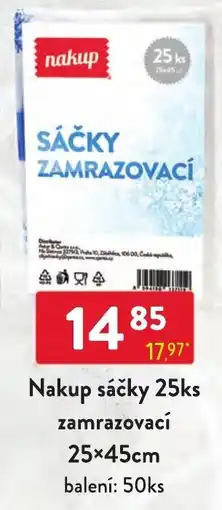 Qanto nakup sáčky zamrazovací nabídka
