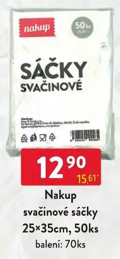 Qanto Nakup svačinové sáčky nabídka