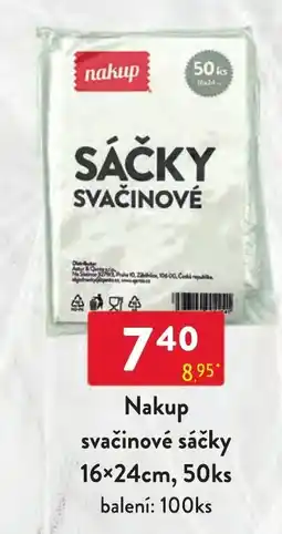 Qanto Nakup svačinové sáčky nabídka