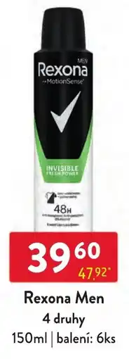 Qanto Rexona Men nabídka