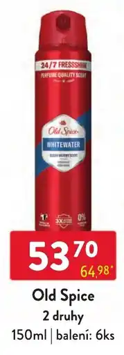 Qanto Old Spice 2 druhy nabídka