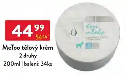 Qanto MeToo tělový krém nabídka