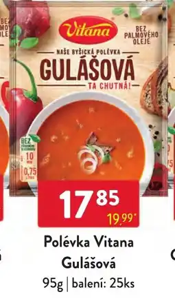 Qanto Vitana Polévka Gulášová nabídka