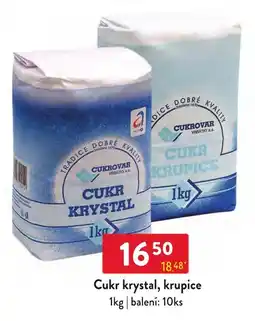 Qanto Cukrovar cukr krystal, krupice nabídka