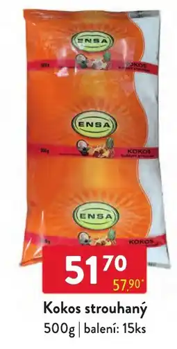 Qanto Ensa kokos strouhaný nabídka