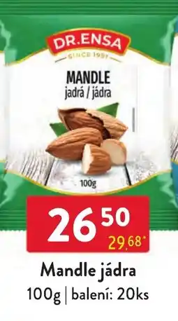 Qanto Dr. Ensa mandle jádra nabídka