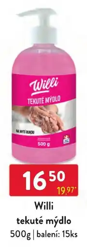 Qanto Willi tekuté mýdlo nabídka