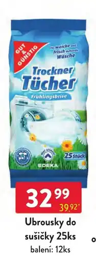Qanto EDEKA Trockner Tücher Frühlingsbrise nabídka