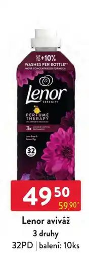 Qanto Lenor aviváž 3 druhy nabídka
