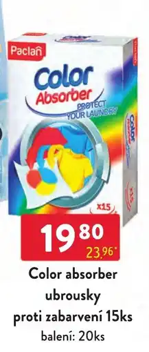 Qanto Paclan color absorber ubrousky nabídka