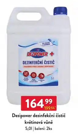 Qanto Dezipower dezinfekční čistič květinová vůně nabídka