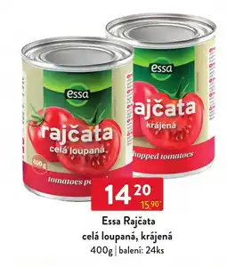 Qanto Essa Rajčata celá loupaná, krájená nabídka