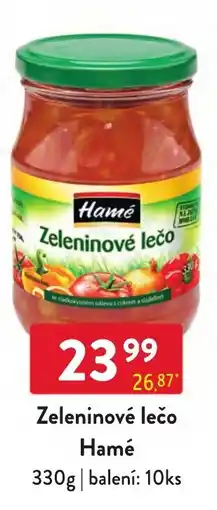 Qanto Hamé zeleninové lečo nabídka