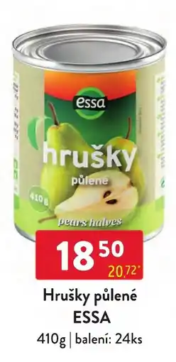 Qanto Essa hrušky půlené nabídka