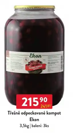 Qanto Ekon třešňový kompot nabídka