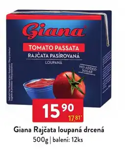 Qanto Giana rajčata loupaná drcená nabídka