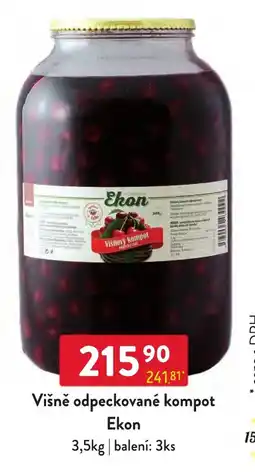 Qanto Ekon višňový kompot nabídka