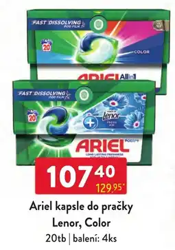 Qanto Ariel kapsle do pračky Lenor, Color nabídka