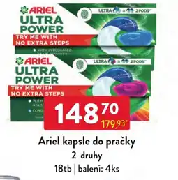 Qanto Ariel kapsle do pračky nabídka