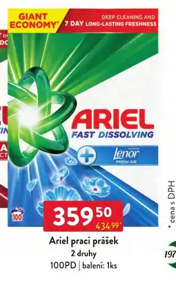 Qanto Ariel prací prášek nabídka