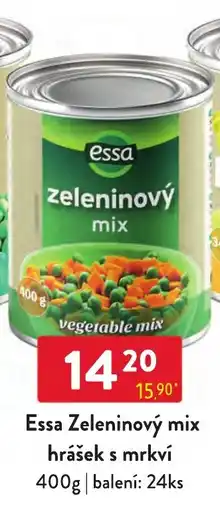Qanto Essa zeleninový mix nabídka