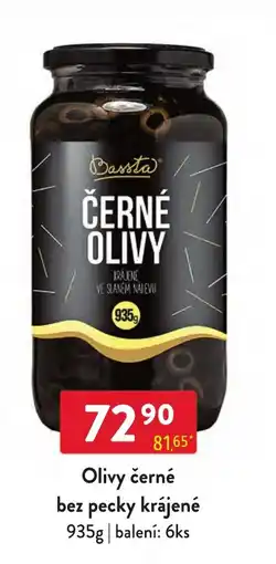 Qanto Cassta černé olivy bez pecky krájené nabídka