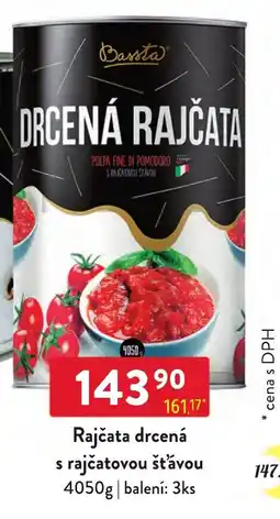 Qanto Dassta drcená rajčata nabídka