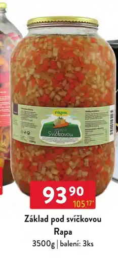 Qanto Rapa základ pod svíčkovou nabídka
