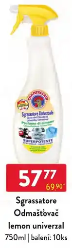 Qanto Chanteclair sgrassatore odmašťovač lemon univerzal nabídka