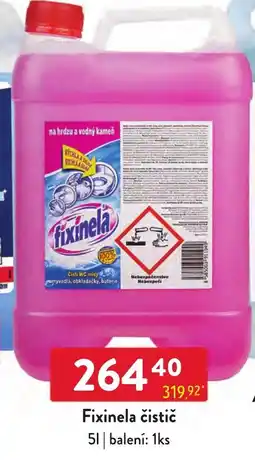 Qanto Fixinela čistič nabídka