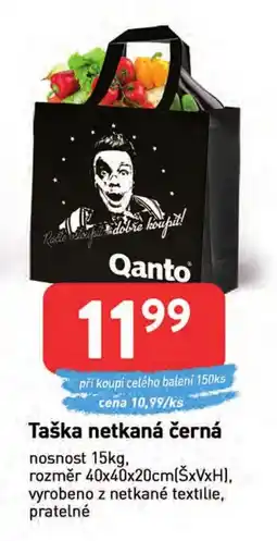 Qanto Qanto taška netkaná černá nabídka